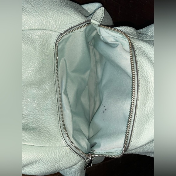 Coach Mint Green Leather Handbag - Picture 9 of 11